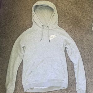 Women’s XS Gray Hooded Nike Sweatshirt